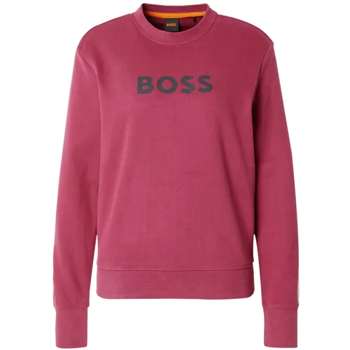 Boss Sweater majica 'C_Elaboss_6' burgund / crna