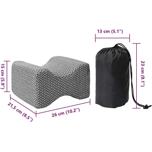  Jastuk s jastukom Siva 26 x 21 x 15 cm Poliester Slike