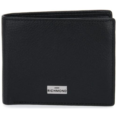 Richmond W01 WALLET Crna