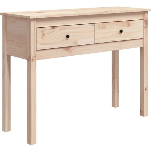  Konzolni stol 100x35x75 cm od masivne borovine Slike