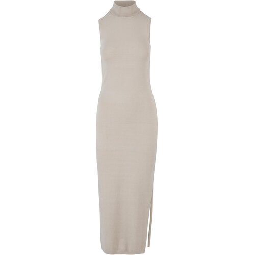 Urban Classics Women's knitted dress Turtleneck sand Cene
