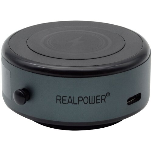  RealPower ChargeAir MAG Car Passive holder Mobile phone /Smartphone Black Slike