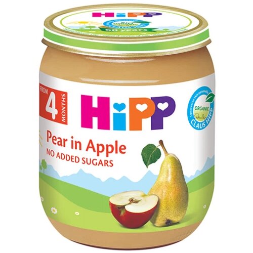 Hipp kašica kruška i jabuka 125g, 4m+ Cene