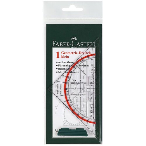 Faber-Castell Geotrikotnik Faber-Castell z držalom, 14 cm Cene