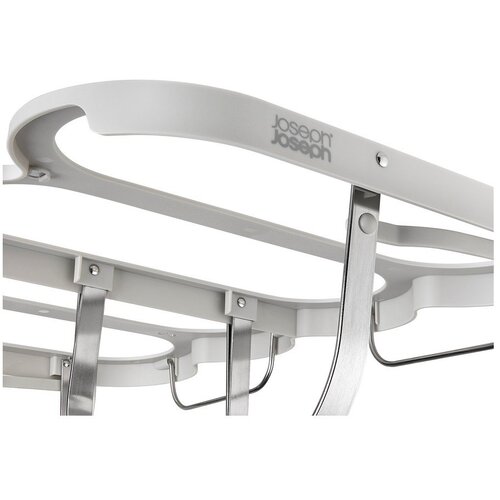 Joseph Joseph Zidni metalni držač za boce vina u srebrnoj boji broj boca 4 kom 38,5x2x25 cm Cradle &amp;ndash; Slike