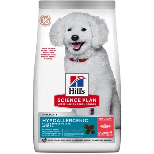 Hill’s Science Plan Adult Hypoallergenic Small & Mini z lososom - 2 x 6 kg Cene