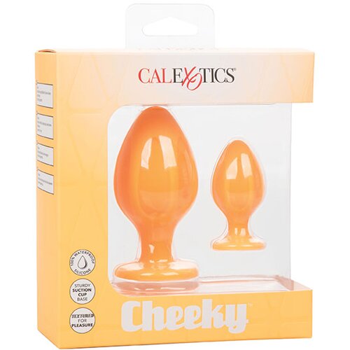 California Exotic Novelties Analna čepa &amp;quot;Cheeky Buttplug&amp;quot; - oranžna (R14380or) Slike