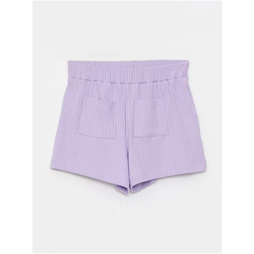 LC Waikiki Shorts - Purple - Normal Waist