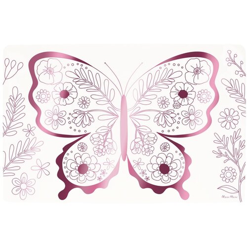 Meri Meri Papirnati pogrinjki v kompletu 8 ks 28x42.5 cm Butterflies &amp;amp; Flowers &amp;ndash; Slike
