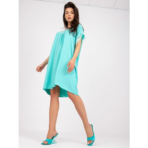 Italy Moda Dress-DHJ-SK-0123.60P-mint Cene