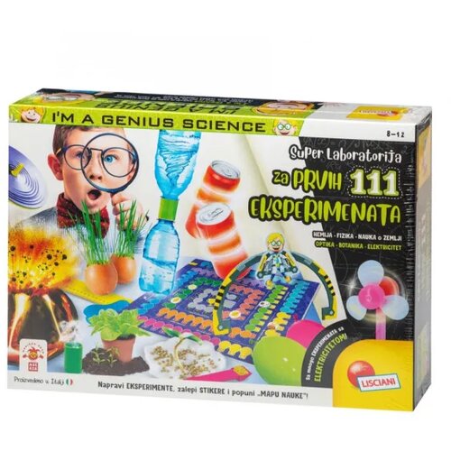 Magaza Mali Genije Edukativni set SR 111 eksperimenata Slike