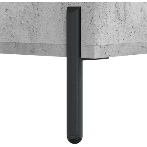  Visoka komoda boja betona 69 5 x 31 x 115 cm konstruirano drvo Slike