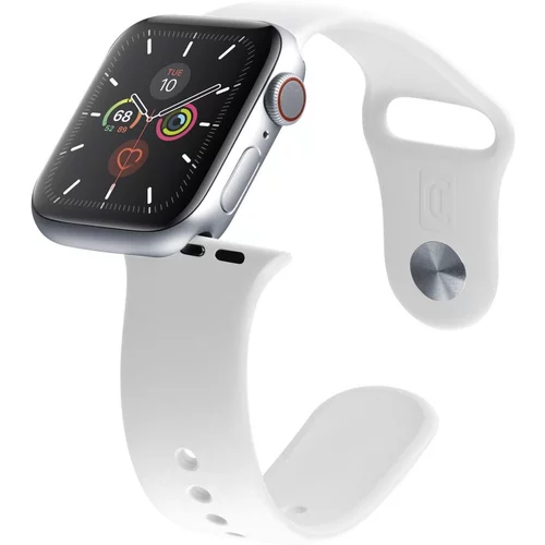 Cellular Line pašček za uro Apple 42/44/45 white Uhrenarmband URBAN for Apple Watch