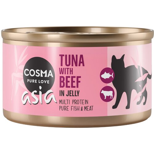 Cosma Asia u želeu 6 x 85 g - Tuna i govedina Cijene