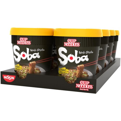 Nissin Soba Cup Noodles Classic - Veliko pakiranje 8 kosov Slike