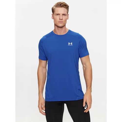 Under Armour Majica Ua Hg Armour Fitted Ss 1361683 Modra Fitted Fit