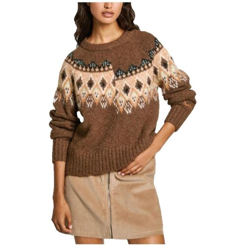 PepeJeans Puloverji - Kostanjeva Cene