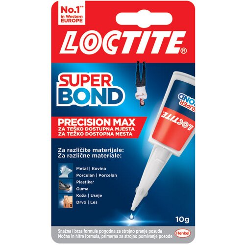  LJEPILO TRENUTAČNO 10G LOCTITE SUPER BOND PRECISION MAX HENKEL 2733274 BLISTER Cene