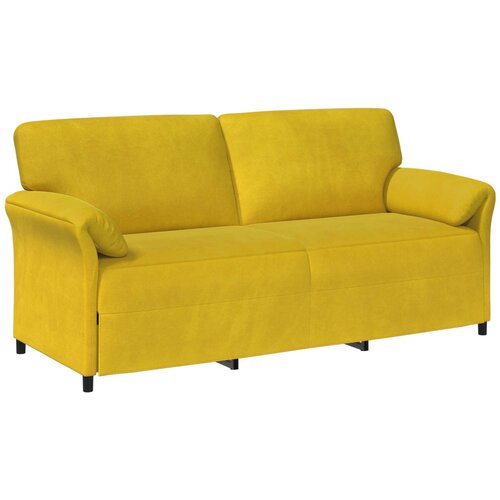 SOFA za 3 osobe Žuta 198 x 83 x 95 cm Bar&amp;scaron;un Slike