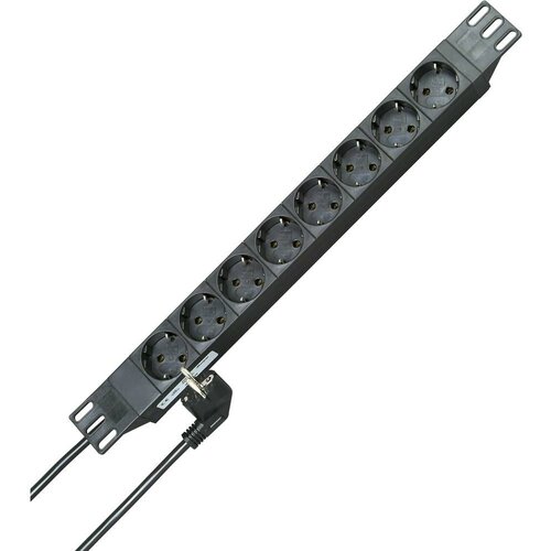 KOPP Vtična letev 19 palčna (48\,26 cm) 8-delna črne barve zaščiteni kontakti 930805014, (20828981) Cene