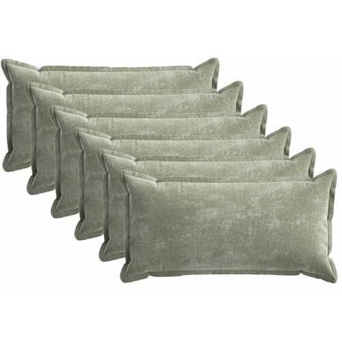  Presvlaka za jastuk 6 kom. HOUTEN Zelena 40 x 70 cm - Zelena 40 x 70 cm 6 Cene