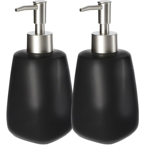KADAX Dozirnik tekočega mila 400 ml črne barve, keramika, 2 kosa, (5000353896) Cene
