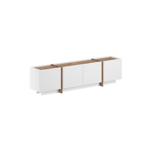 Hanah home TV ormarić, 180x46x35cm, bijela Slike