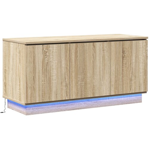 VidaXL TV omara Sonoma hrast 100x38x49 cm Inženirski les, (22110563) Slike