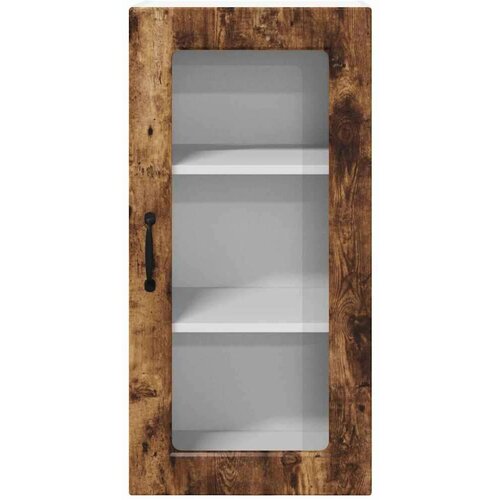  Zidni kuhinjski ormarić 2 pcs Dimljeni hrast 40 x 31 x 80 cm Slike
