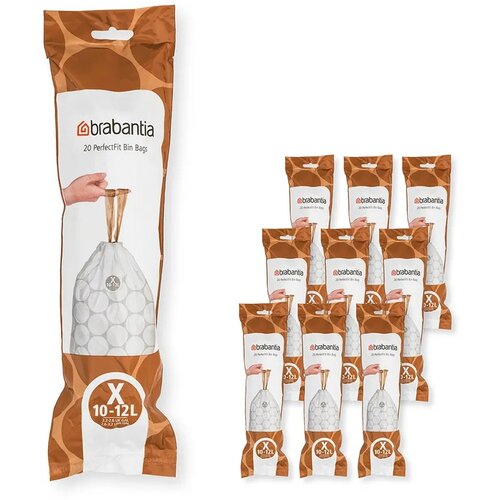 Brabantia Vreće za smeće PerfectFit, X, 10-12 L, 10 x 20 szt. Slike