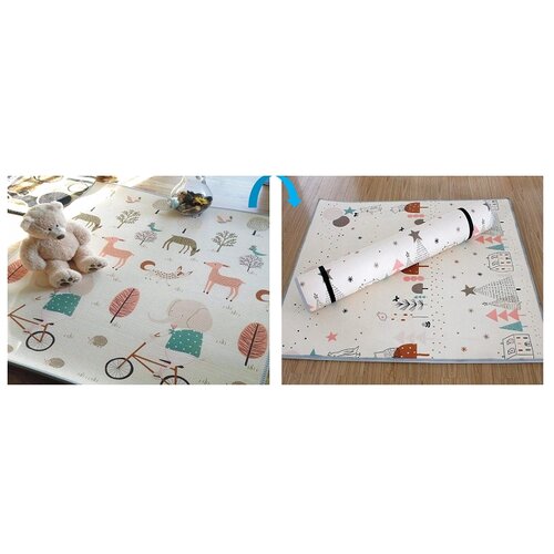 Duck bear podloga za igru od pene - magicna suma + zimske carolije (120x180x1cm) Cene