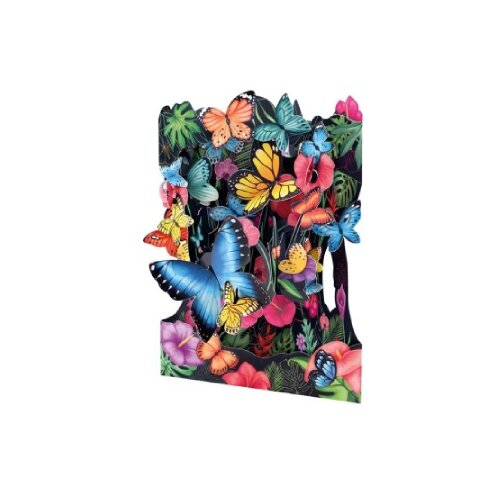 Santoro Swing - Čestitka 3D - Swing, Tropical Butterflies Slike
