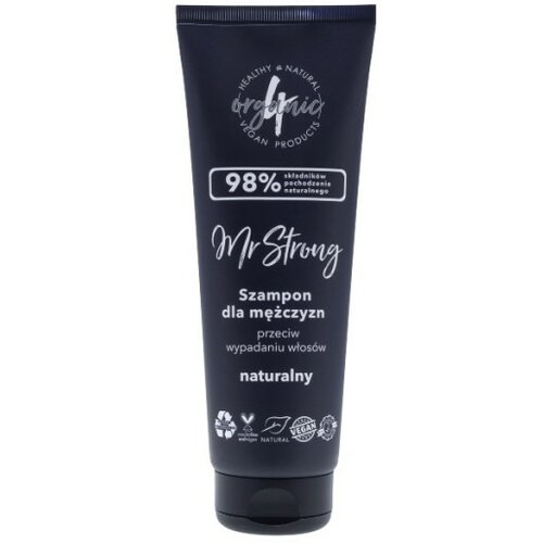 4Organic šampon protiv opadanja kose za muškarce mr strong 250ml Slike