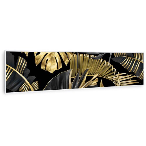 Klarstein Wonderwall Air Art Smart, infracrveni grijač, crni cvijet, 120 x 30 cm, 350 W Cijene