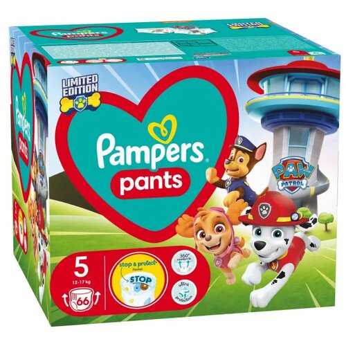 Pampers pants pelen Paw Patrol GPP S5 12-17kg66kom Cijene