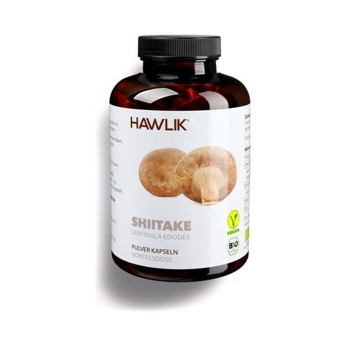 Hawlik bio Shiitake v prahu - kapsule - 250 kaps. Cene