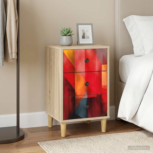  Noćni ormar HEESCH Hrast sonoma 36 x 33 x 60 cm Cijene