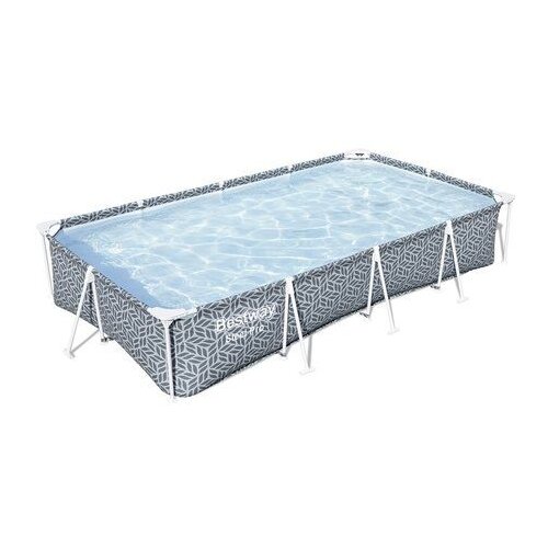 Bestway Porodični bazen sa metalnim okvirom 366x201x66cm Steel Pro leaf design Cene