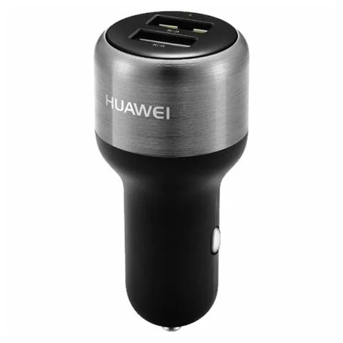 Huawei AVTOPOLNILEC 12/24V UNIVERZALNI črn z dvojnim USB izhodom AP31 Fast charge s kablom Type C