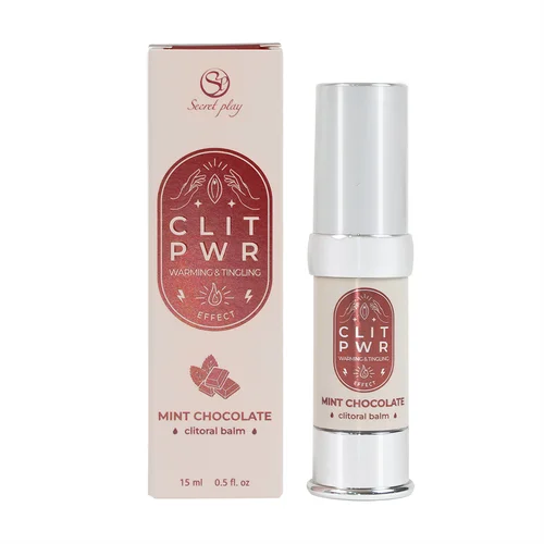 SECRET PLAY Clit PWR Warming & Tingling Clitoral Balm Chocolate 15ml