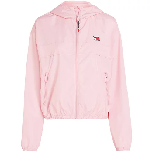 Tommy Jeans Prehodna jakna mešane barve / roza
