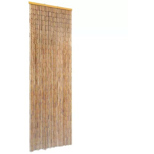  Zavjesa za Vrata Protiv Insekata od Bambusa 56x185 cm Slike