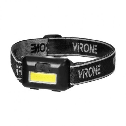 VIRONE LT-7 Baterijska LED lampa za glavu 3 x AAA 1W 6000K, Crna Cene