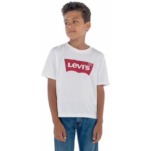 Levi's Dječja majica kratkih rukava boja: bijela