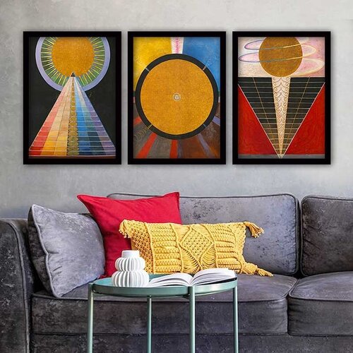 Wallity Set uramljenih slika 3SC_UN10080921, 3 Dela Cene