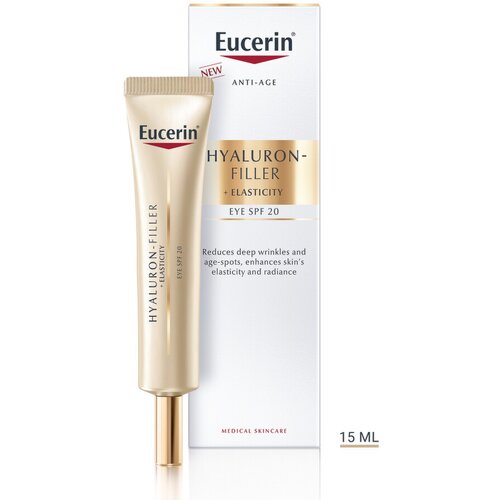Eucerin Hyaluron Filler + Elasticity krema za područje oko očiju SPF20 Slike