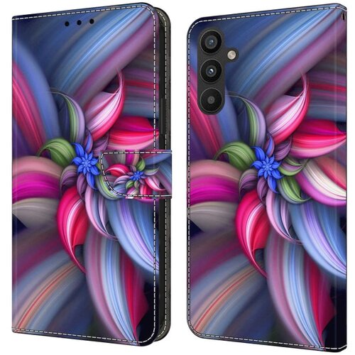 SUNSKY Eleganten etui/ovitek za Samsung A35 5G, Barvite rože Cene