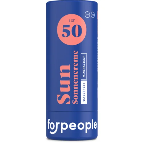 4 People Who Care Čvrsta krema za sunčanje SPF 50 "Naseweiß" - 40 g