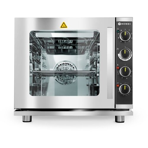 Hendi Konvekcijska parna rerna sa ro&scaron;tiljem 4x GN 2/3, Svetlosiva, 230V/3000W, 625x585x(H)590mm Cene