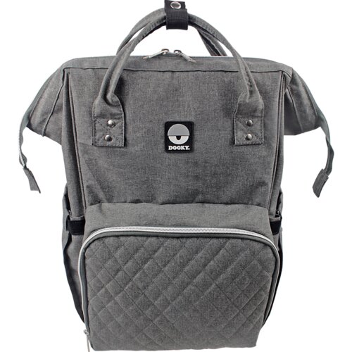 Dooky torba za pelene Large, 45 x 30 x 12 cm - Grey Melange Slike